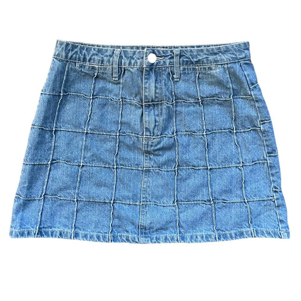 Forever 21 Patchwork Denim Skirt - Size 28